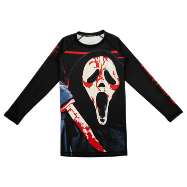 SCREAM LONG SLEEVE YOUTH RASHGUARD
